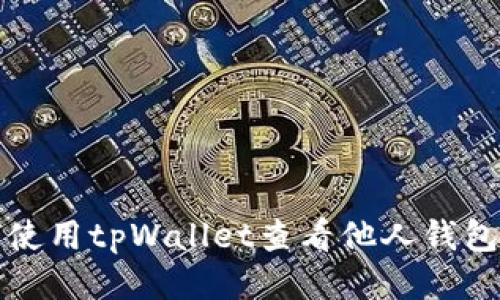 如何使用tpWallet查看他人钱包余额