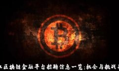 浙江区块链金融平台招聘